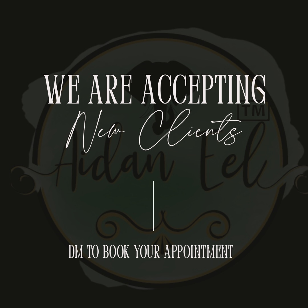 ✨ Now Accepting New Microloc & Traditional Loc Clients! ✨
We excited to announce that we are currently accepting new clients for both Microlocs and Traditional Locs Services at Aidan Eel Locs! If you’re ready to begin or continue your loc journey, we’d love to help you achieve your hair goals. Don’t miss out—if you're looking to start your Microloc journey this month, now’s your chance! Spots are limited, so be sure to reach out soon to secure your appointment.
📩 DM or contact me to book your consultation today. I can’t wait to work with you!
